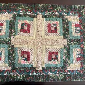 VTG Homemade Quilted Pillowcase